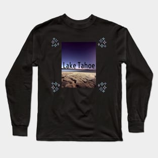 Lake Tahoe at Night Long Sleeve T-Shirt